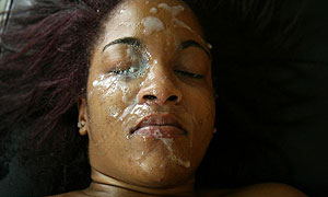 Sadikshya gets a cumshot facial